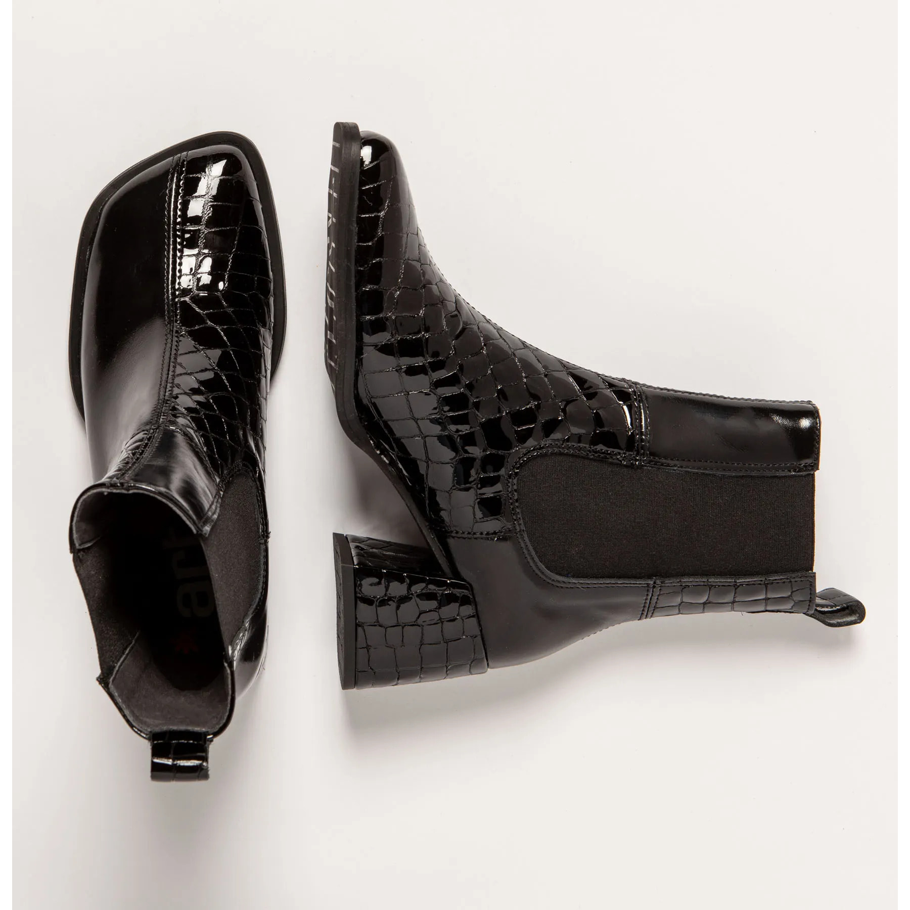 Botines 1707 NAPPA SHINNY MULTI-BLACK/ VERONA color Multi black