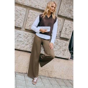 Pantalone comfort larghi