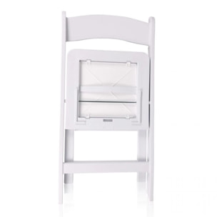Pack 4 sillas plegables Pleggo Blanco
