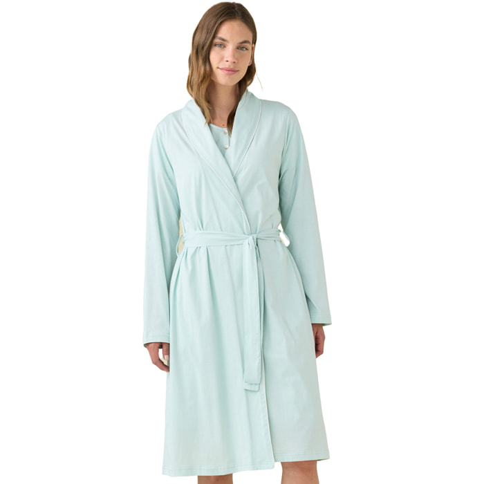 Vestaglia donna estiva in cotone articolo essential. Noidinotte