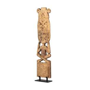 Figura Madera Natural 45x22x213 Cm