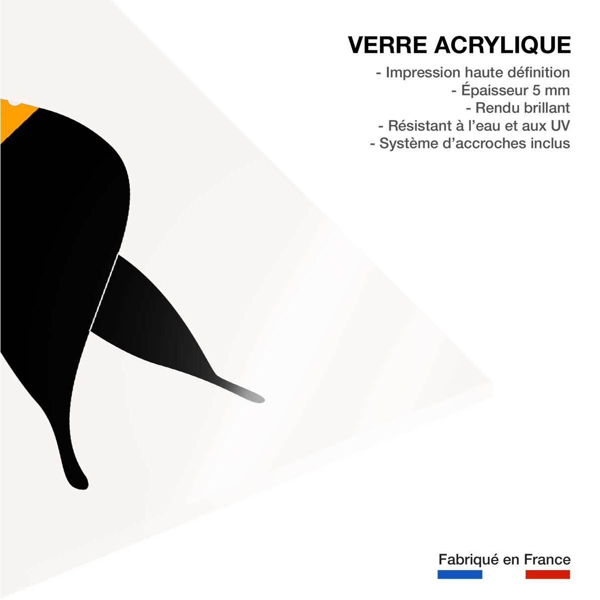 Tableau silhouette estivale Tableau plexiglas