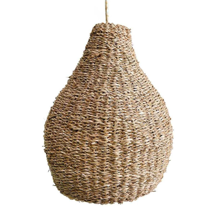 Paralume a campana seagrass naturale diametro 24