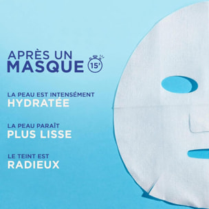 Garnier Coffret 5 Masques tissu HydraBomb Grenade Hydratant & Repulpant