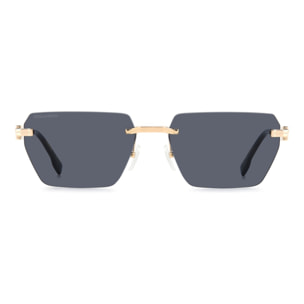 Gafas de Sol Dsquared2 D2 0102/S 807 de Metal Hombre 58 mm