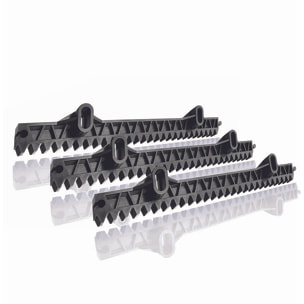 Mètre de crémaillère supplémentaire (3 x 33 cm) pour portail coulissant - Compatible avec les moteurs Freevia et Slidymoove