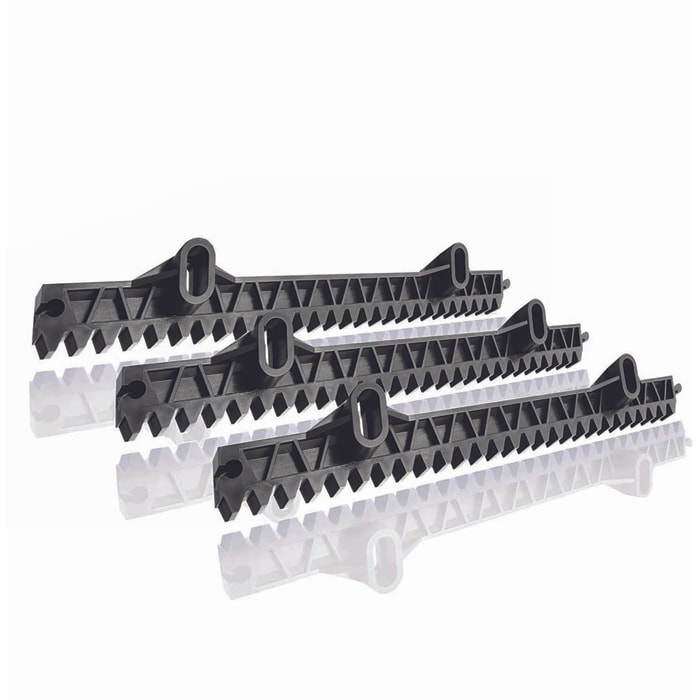 Mètre de crémaillère supplémentaire (3 x 33 cm) pour portail coulissant - Compatible avec les moteurs Freevia et Slidymoove