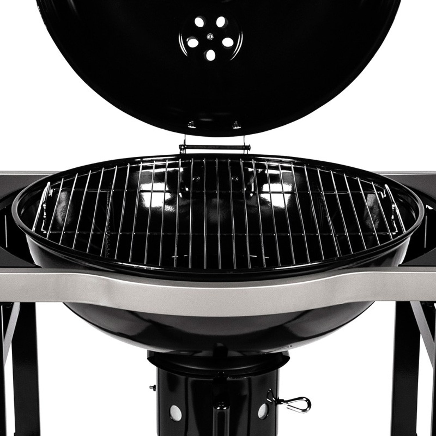 Barbecue au charbon boule + chariot Woodcreek