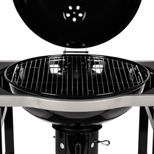 Barbecue au charbon boule + chariot Woodcreek