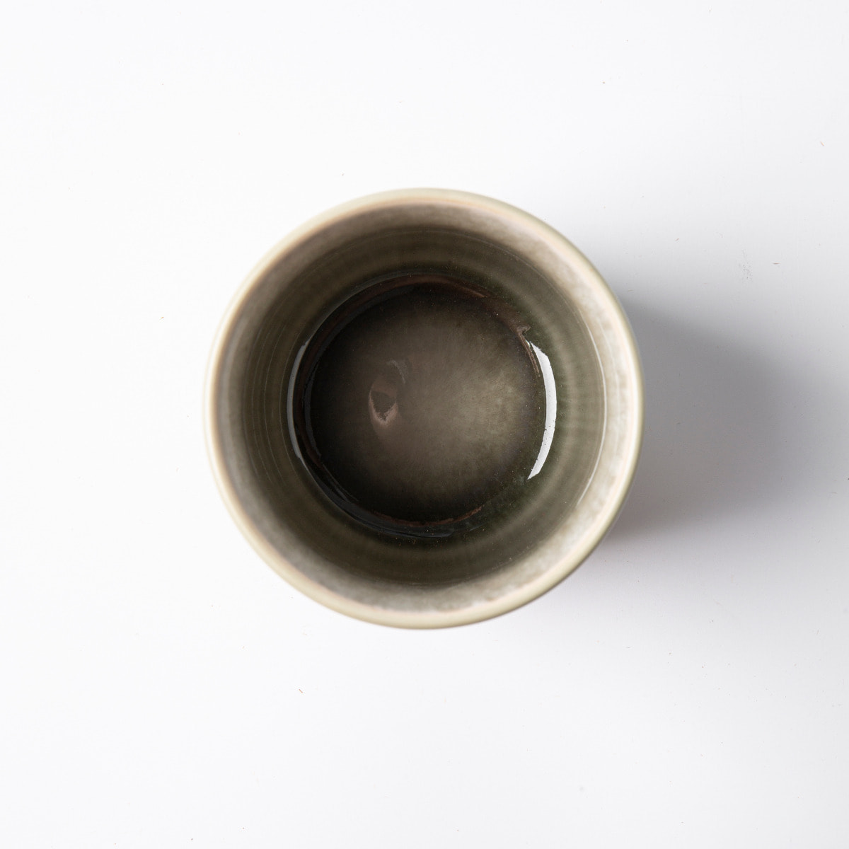 Lot de 4 tasses vert - "Iris"