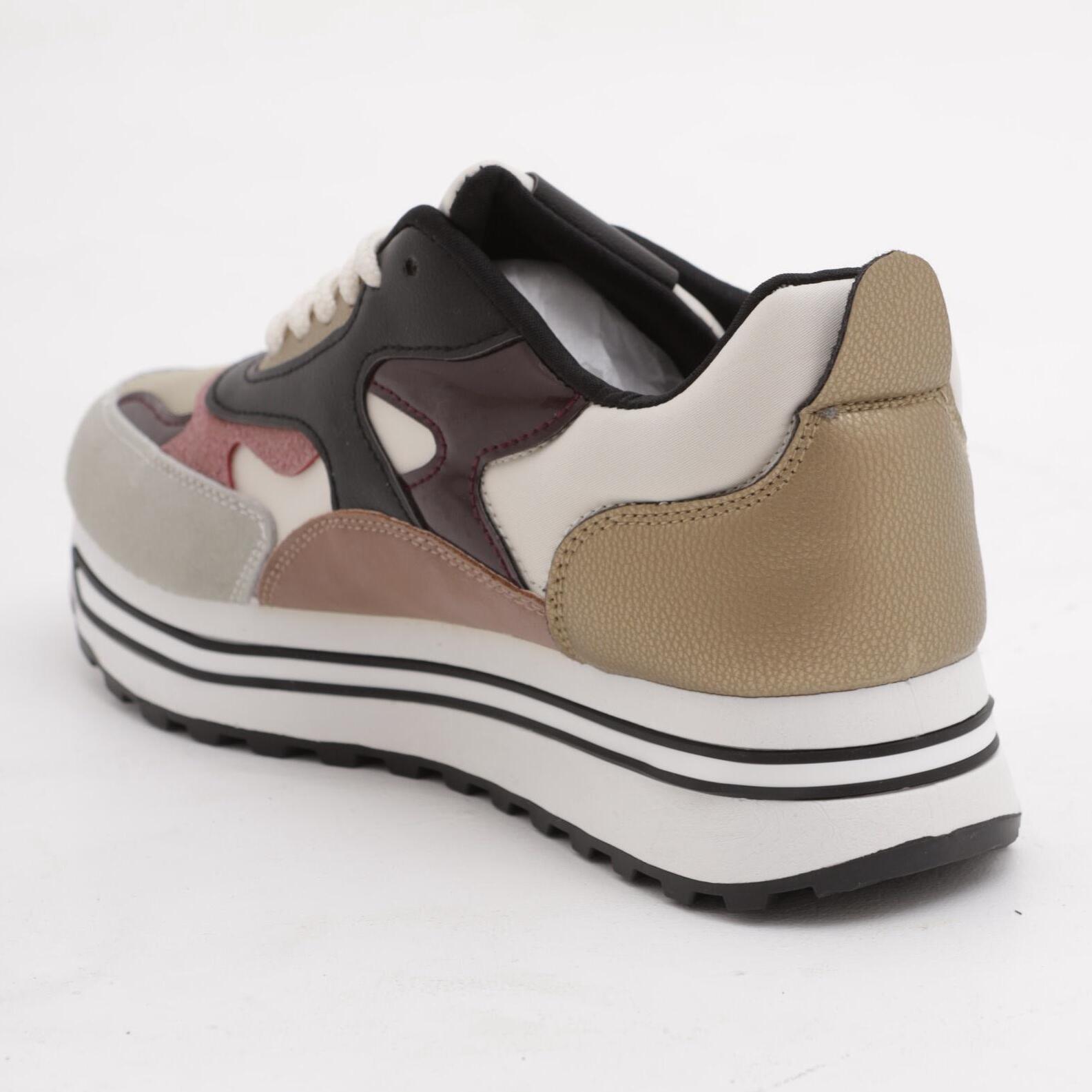 SNEAKERS CHOCOLA' COLOUR BLOCK PANNA