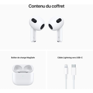 Ecouteurs APPLE AirPods 3 (Magsafe)
