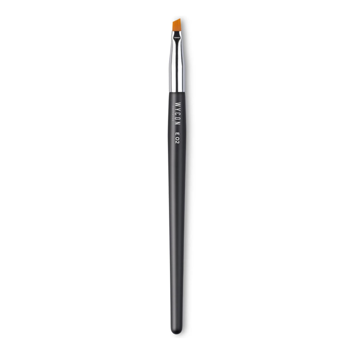 E02 ANGLED EYELINER BRUSH Pennello taglio obliquo per applicazione eyeliner