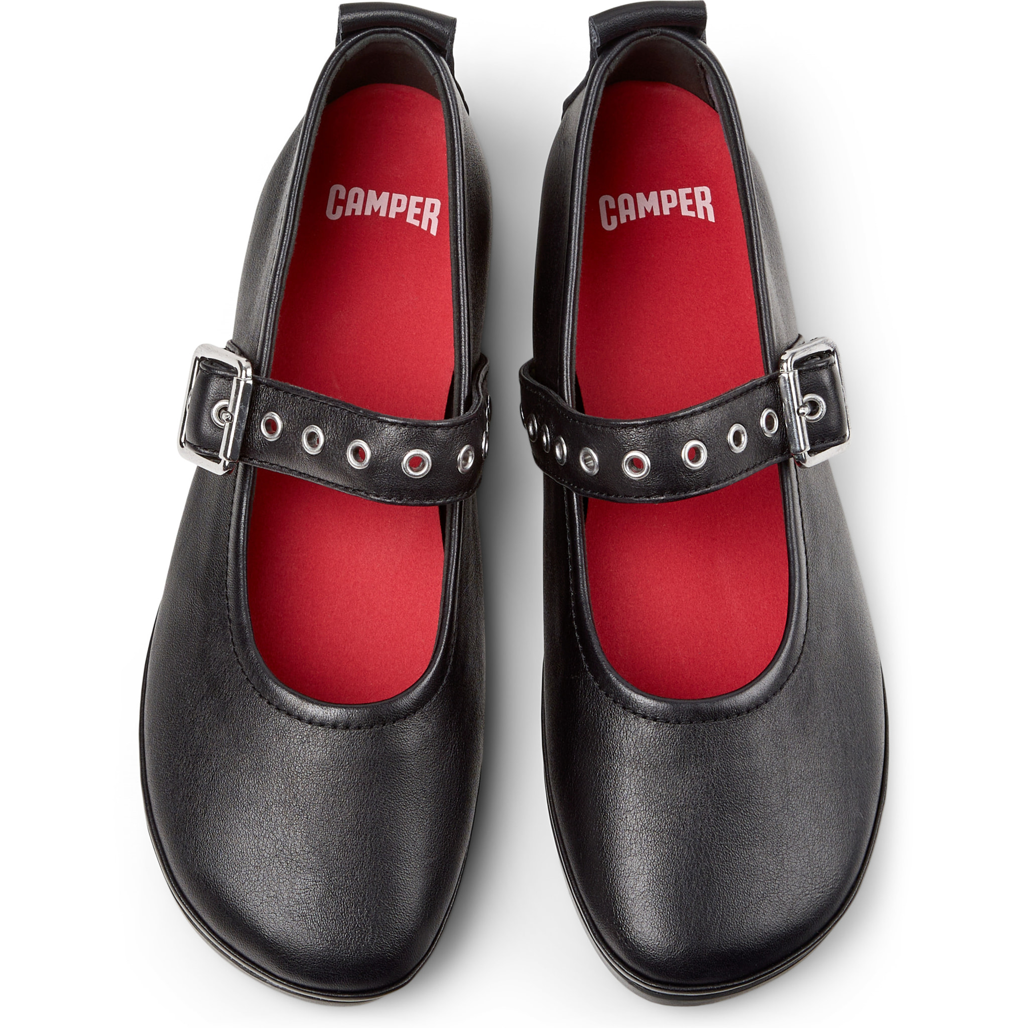 Bailarinas - CAMPER Right Nina - Negro - Cuero liso
