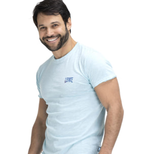 Camiseta hombre efecto lavado playa