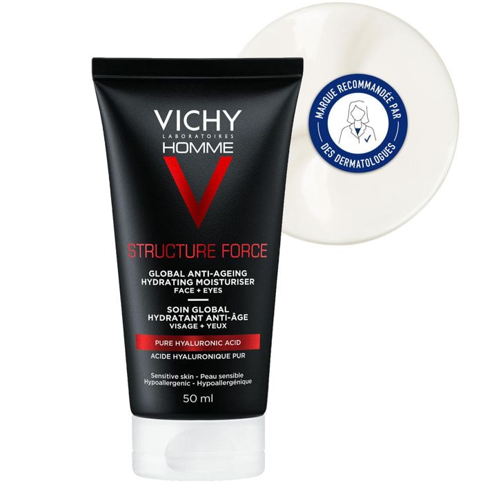 Vichy Homme Structure Force Soin Anti-âge 50ml