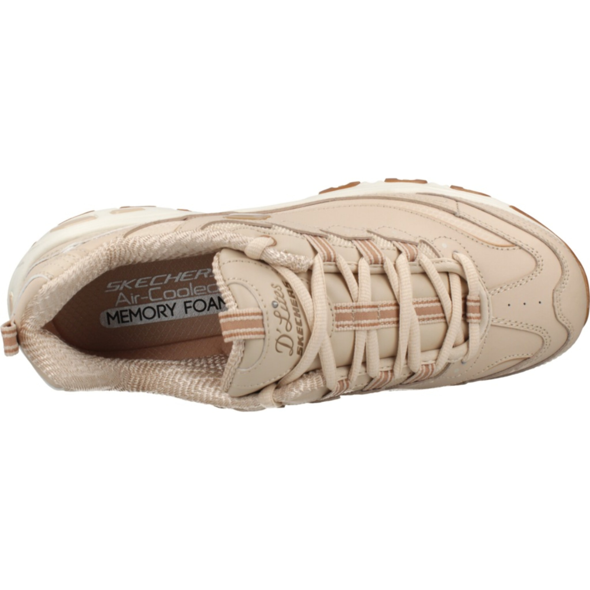 Sneakers De  Mujer 149807s Beis
