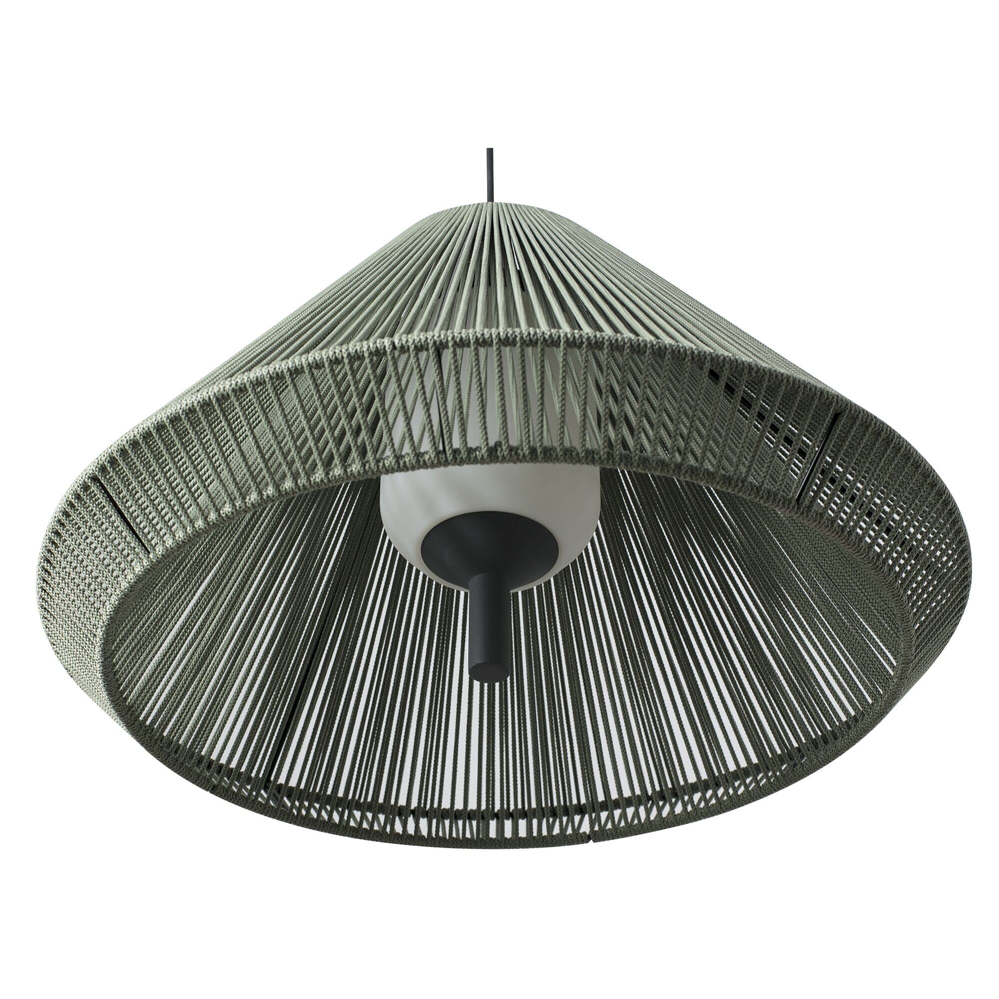 SAIGON OUT C70 Lampada sospensione verde oliva tappo del foro cone cap