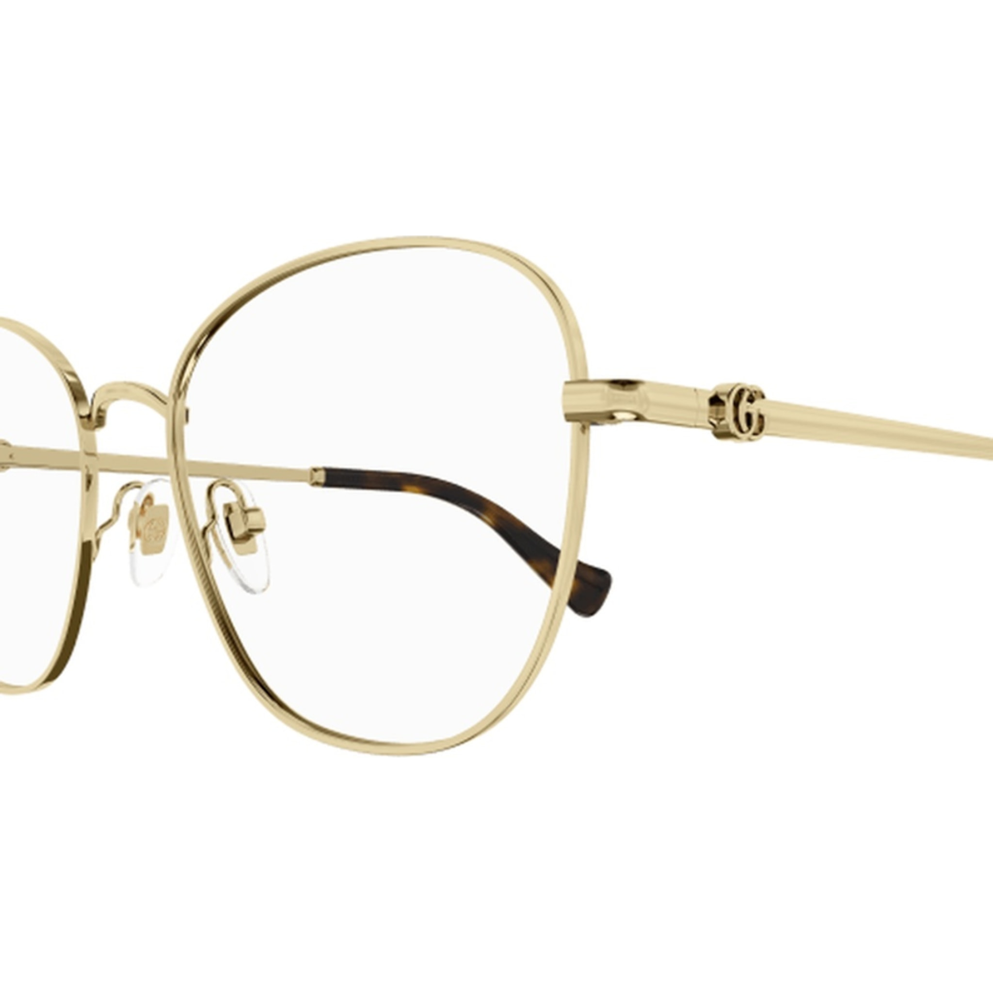 Gafas de Vista Gucci GG1418O-001 de Metal Mujer 55 mm