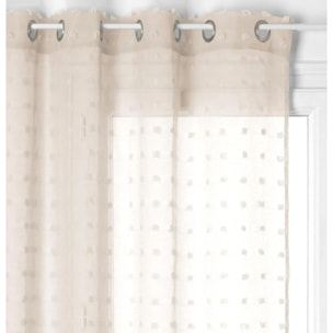 Voilage "Lily" - beige - 140x240 cm