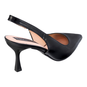 Decolletè in simil pelle verniciati