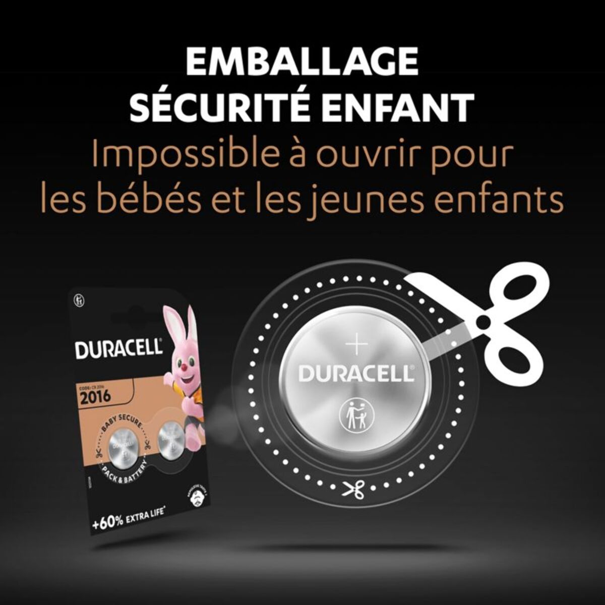 Pile DURACELL LR14 (C) - Lot de 2 piles PLUS