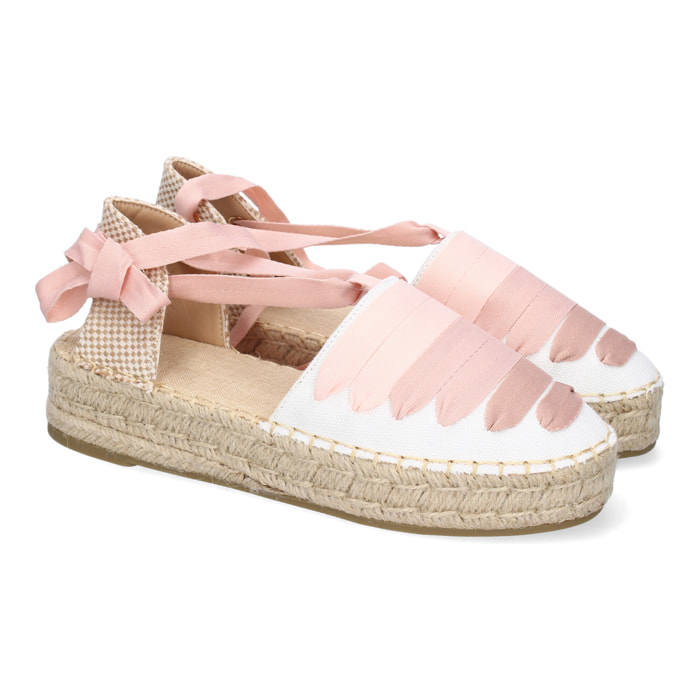 Alpargarta Plana Estilo Valenciana para Mujer, Comodas y Elegantes, Diseño Moderno