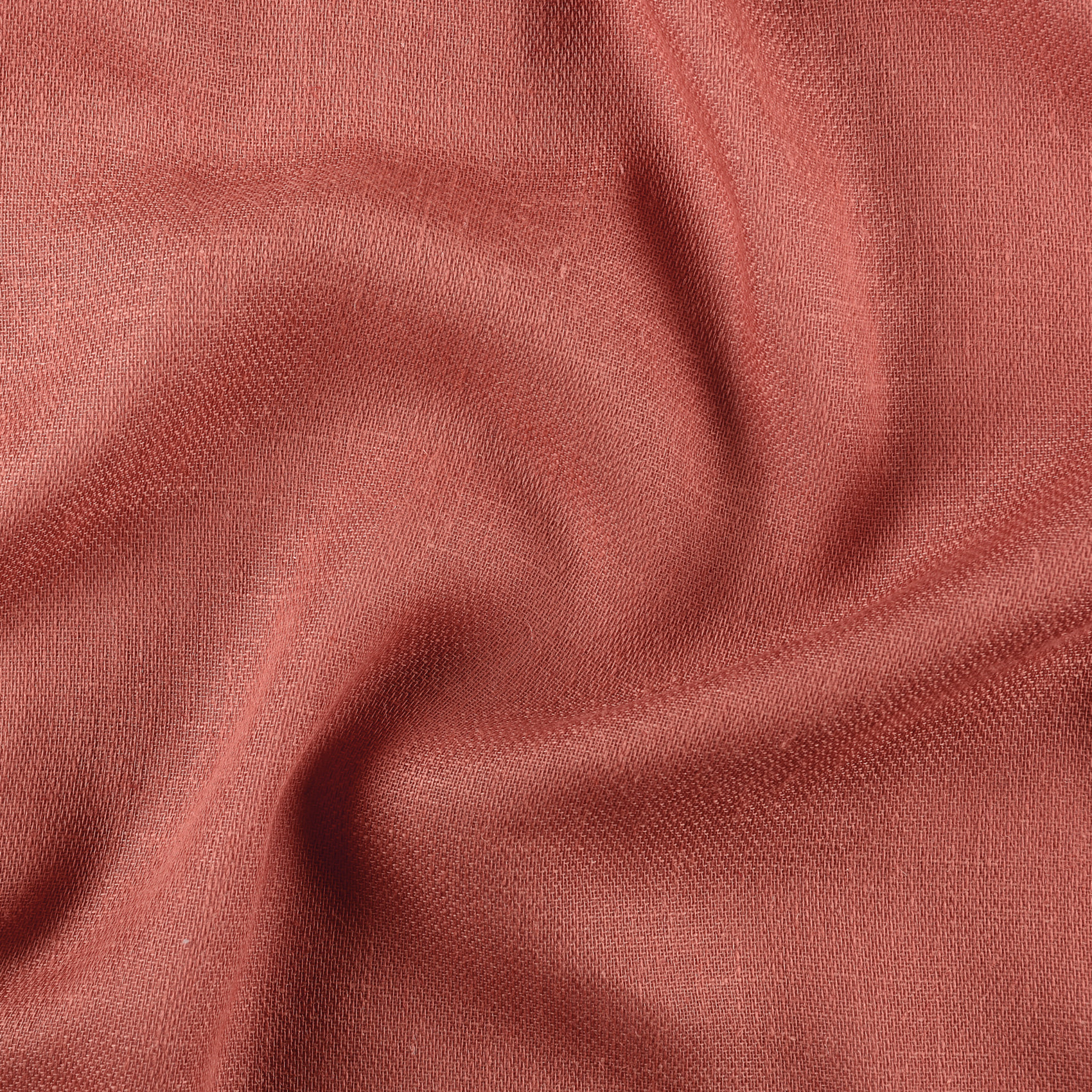 Rideau tamisant à œillets polylin satin - Orange corail