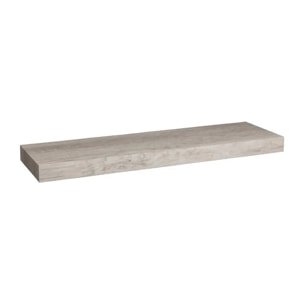 Étagère murale 60cm "Fixy" effet chêne gris