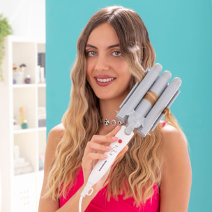 Rizador Moldeador Cerámico Triple Triler InnovaGoods