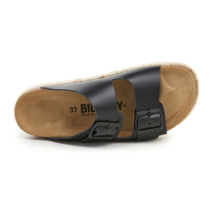 SANDALO CON ZEPPA BILLOWY NERO