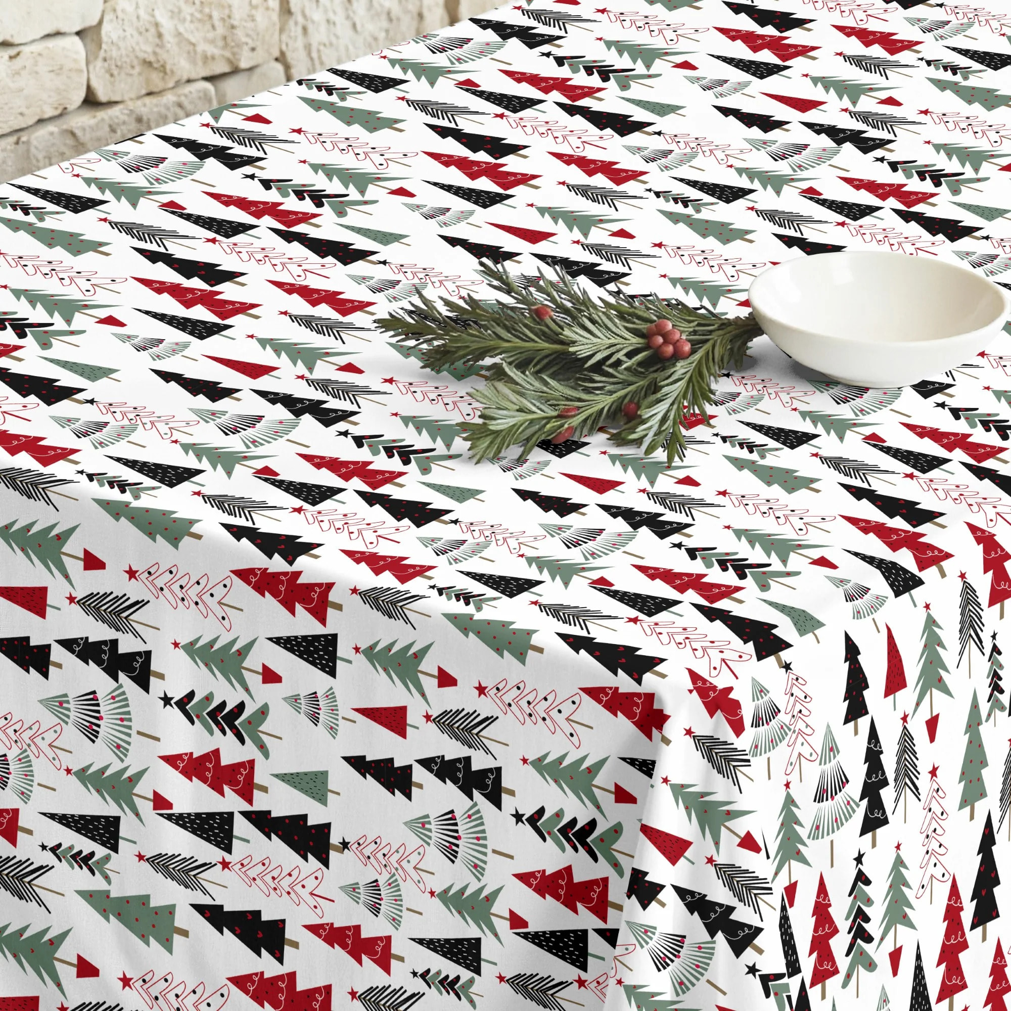 Nappe en résine Anti-tâches Christmas Laponia 50 100