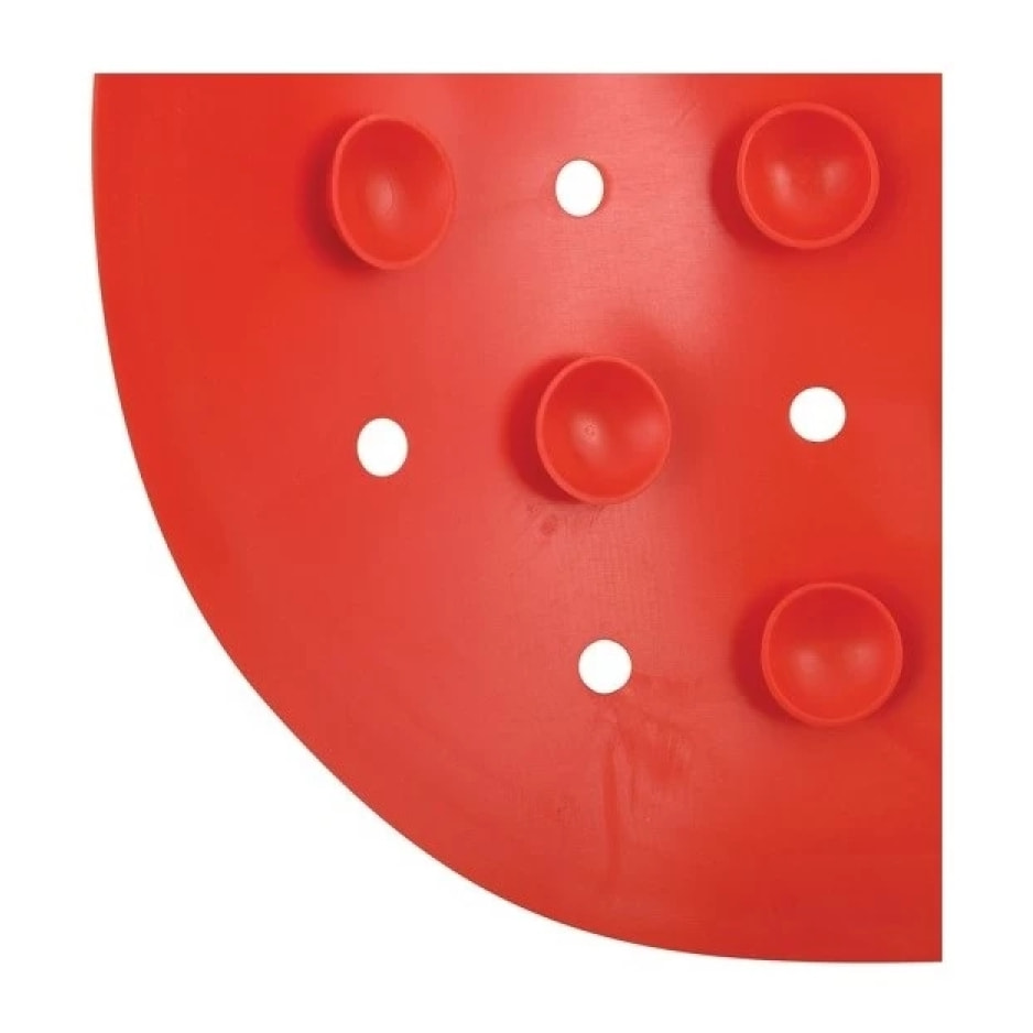tapis Fond de baignoire antidérapant Caoutchouc CLASS Rouge MSV