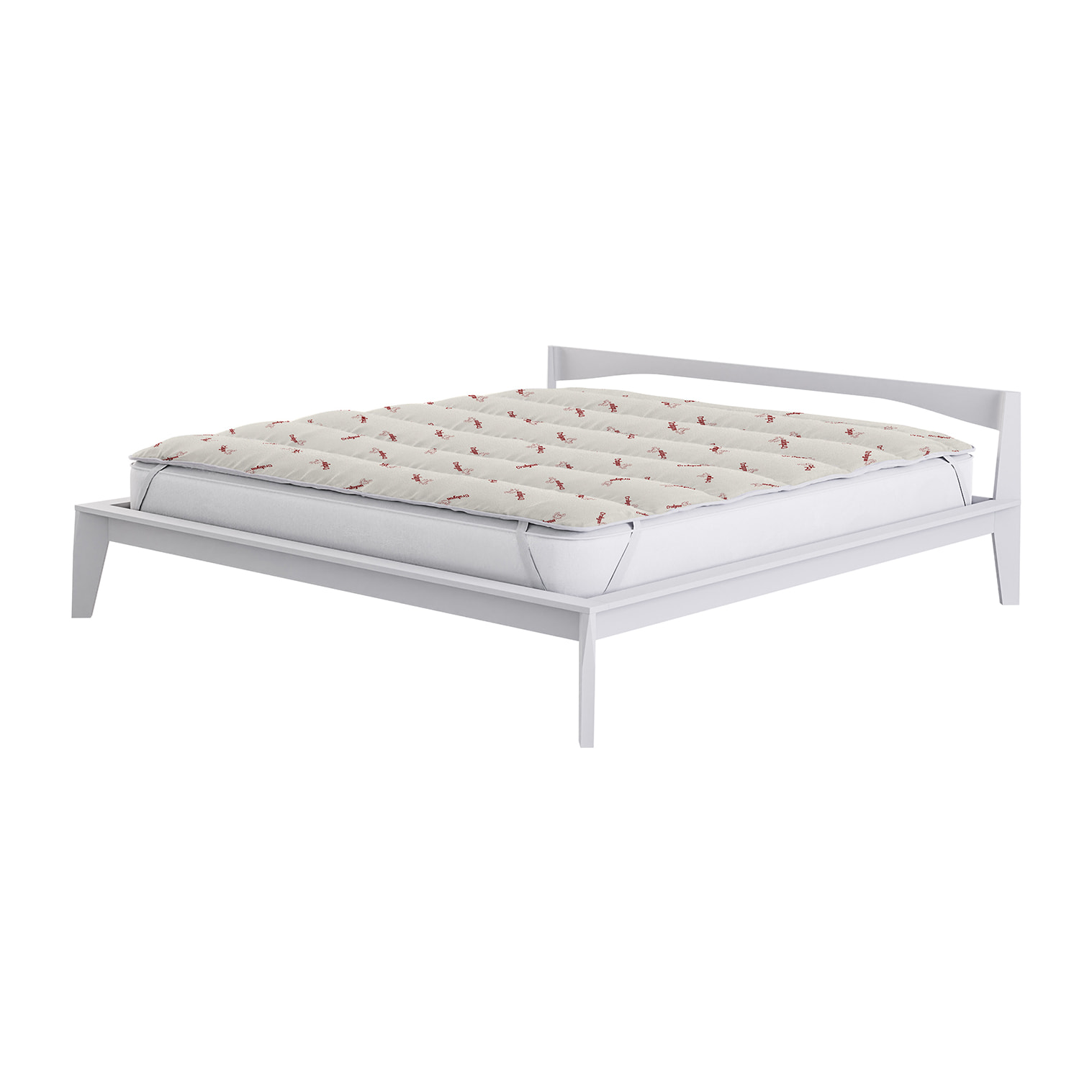 TOPPER TRAPUNTATO CRABYON CON ELASTICI - Made in Italy
