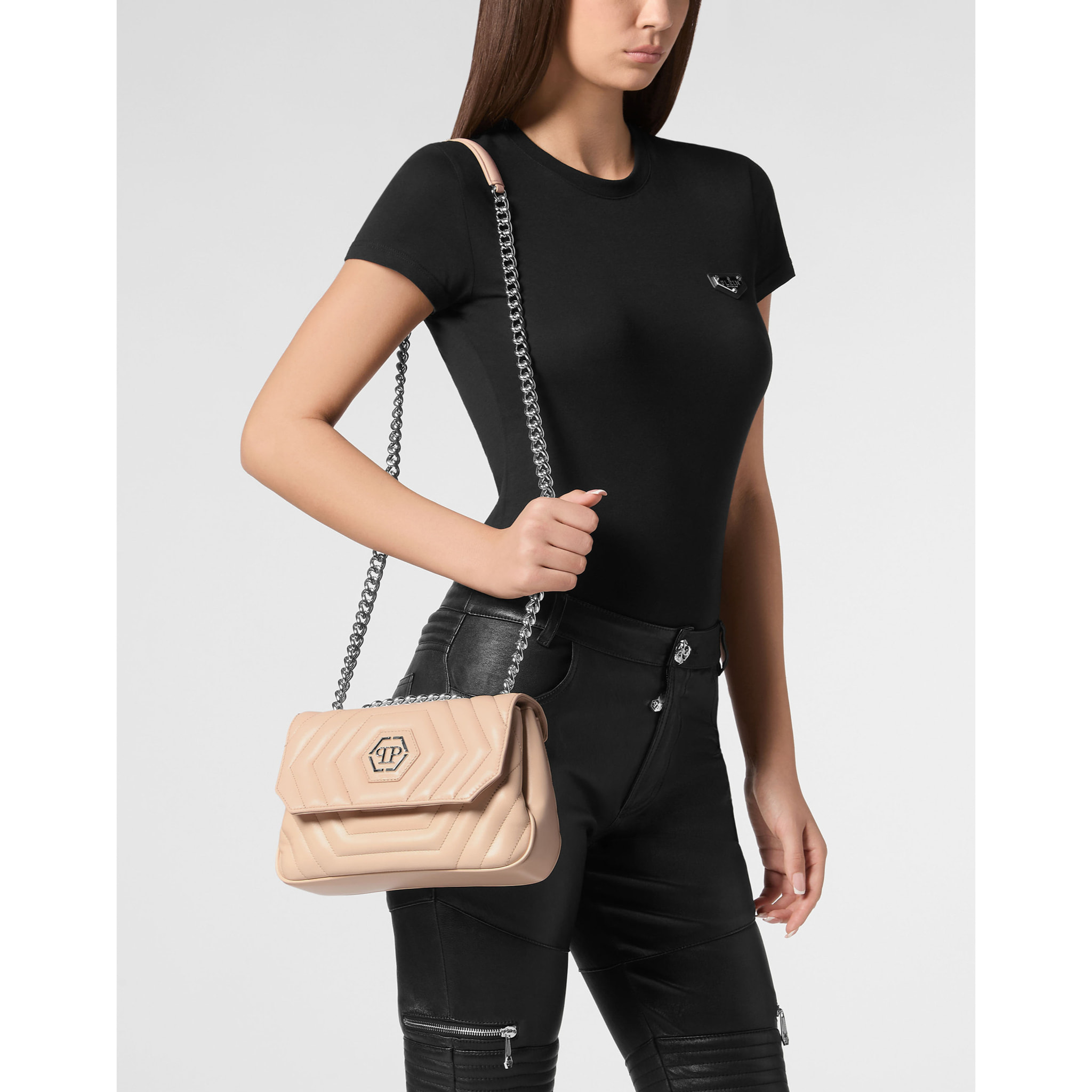 PHILIPP PLEIN Bolso de hombro HEXAGON