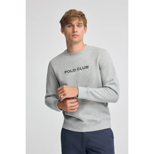 Sudadera gris vigoré de corte relajado Established 2012 Polo Club