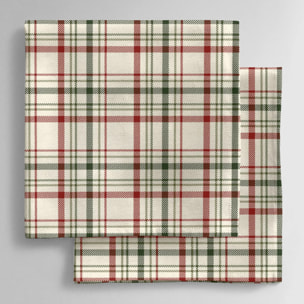 Lot de 2 serviettes Christmas Wish 12 1225