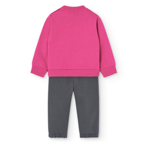 Conjunto punto de bebé niña -BCI