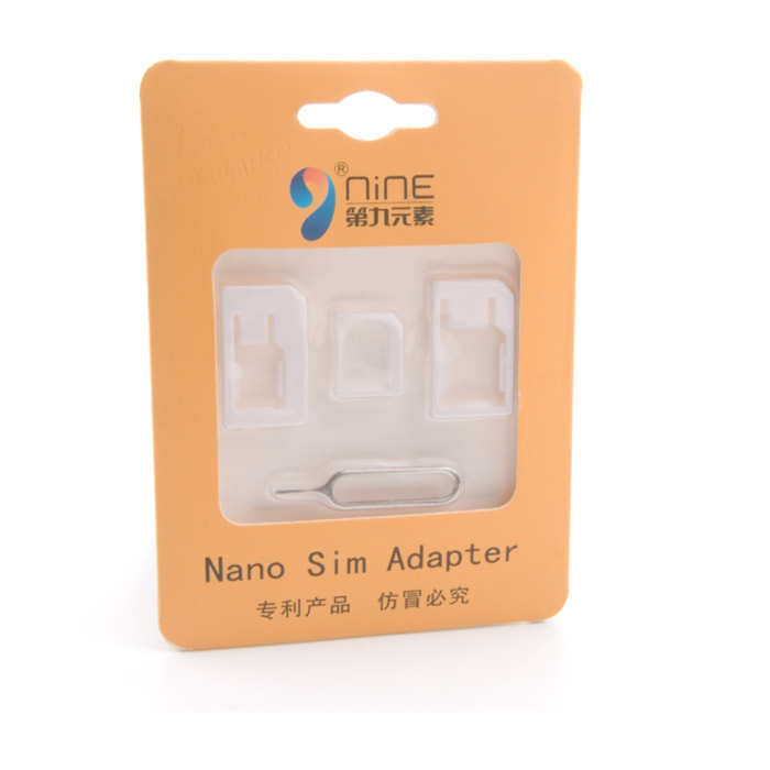 ADAPTADOR DE TARJETAS SIM Y SD