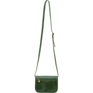 Borsa a tracolla da donna - Modello False - Vera pelle - 19.0 x 13.0 x 9.5 cm