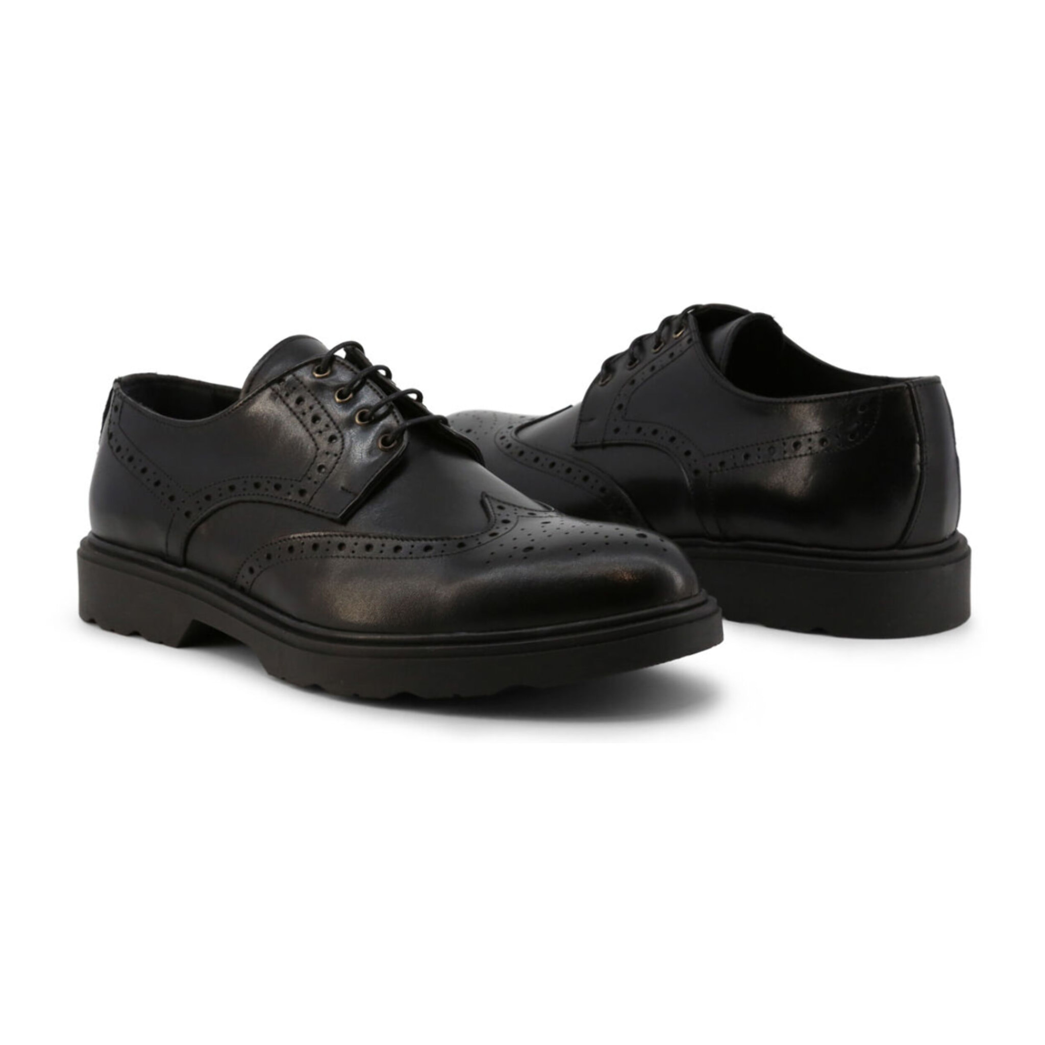 Zapatos Oxford para Hombre - Duca di Morrone Dante Leather Black