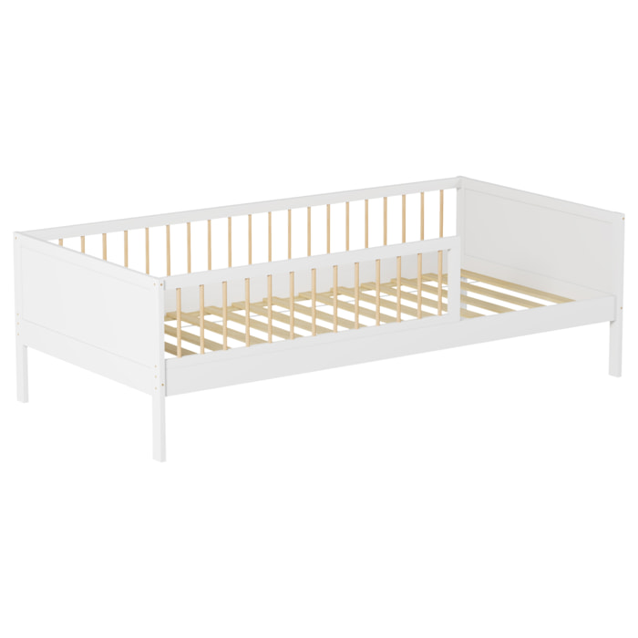 Lit pour enfant 190x90cm blanc ADAM