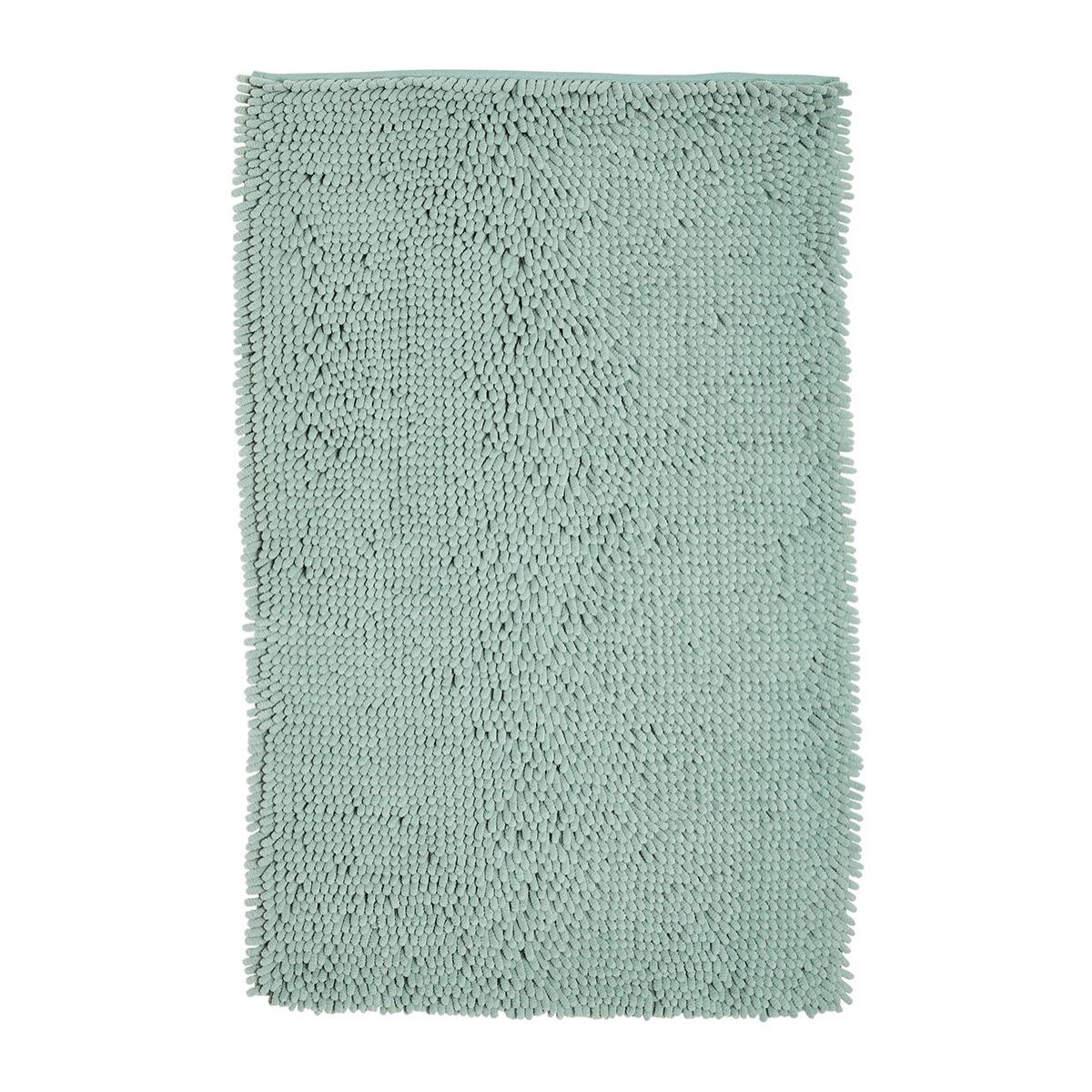 Tapis de bain mèche uni ESSENTIAL vert