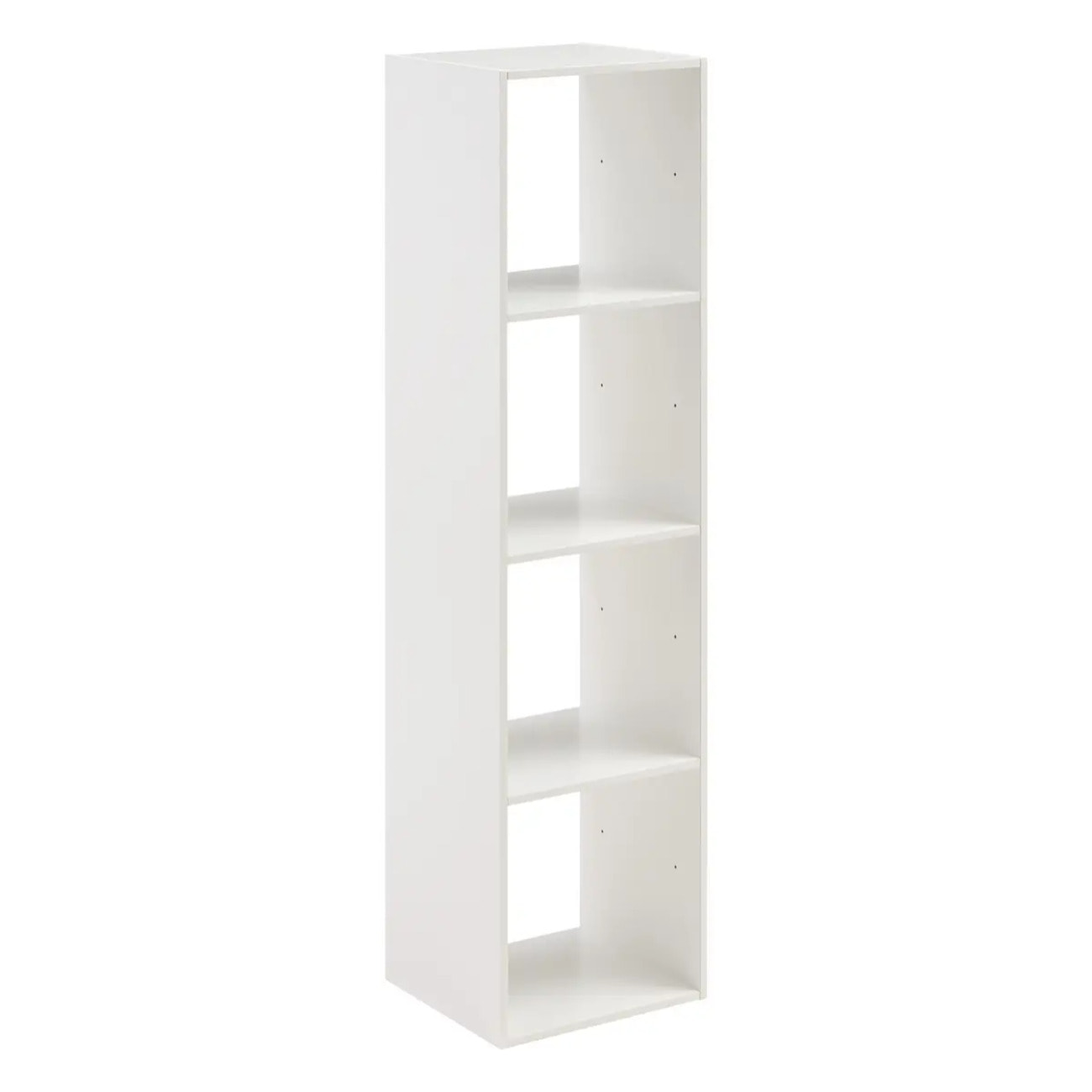 Étagère colonne 4 cases "Mix N' Modul" blanc