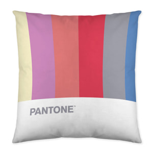 Pantone - Funda de Cojín Estampado - Con Cremallera - Sin relleno - 100% Algodón - Stripes