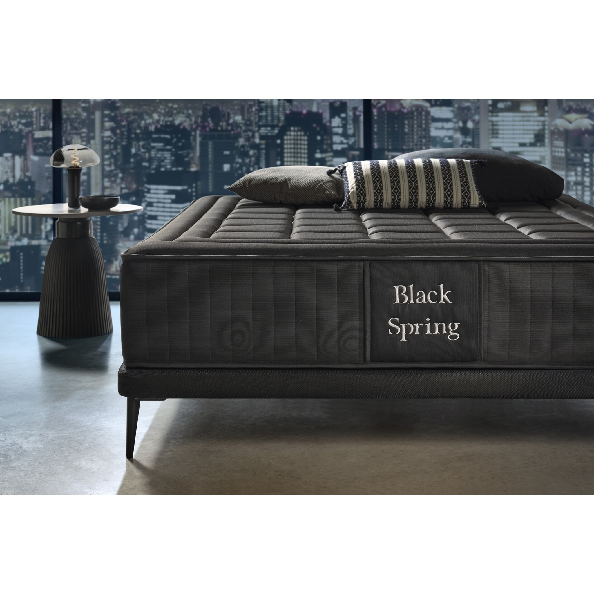 Matelas Ressorts Ensachés Black Spring Royal, 30 cm, 1 place - Moonia