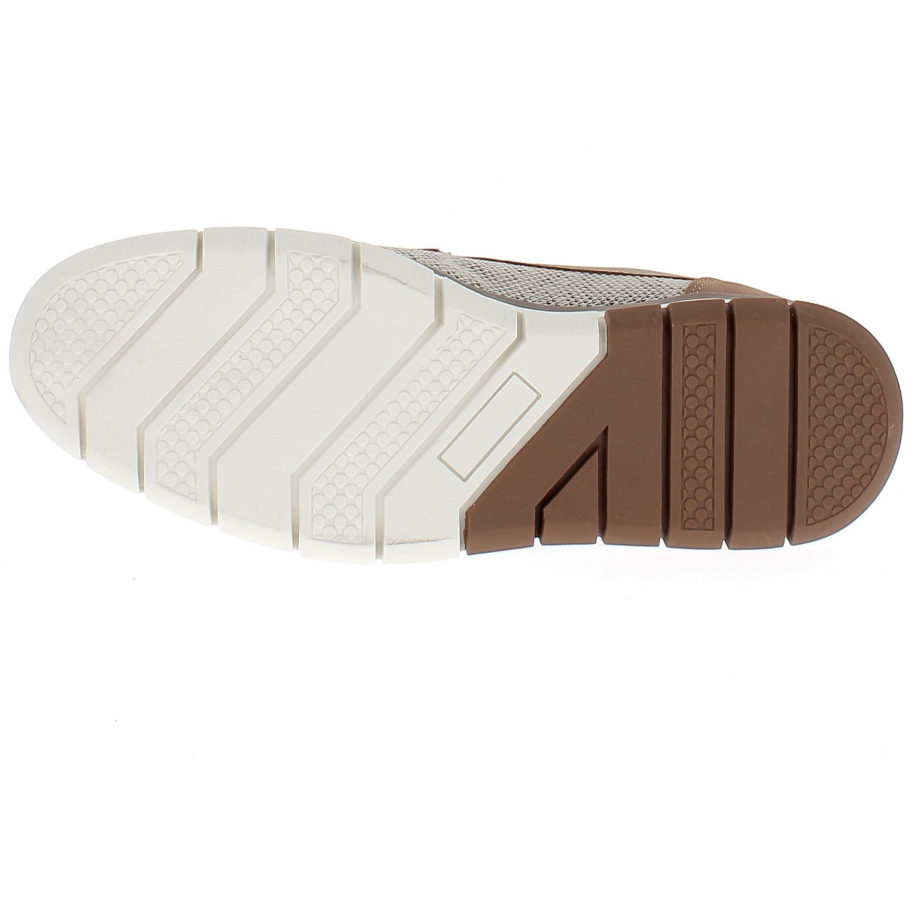 Armata di Mare Scarpe Uomo Scarponcino Casual Stringate con Soletta Rimovibile in Memory Foam AMU 1L908 Beige