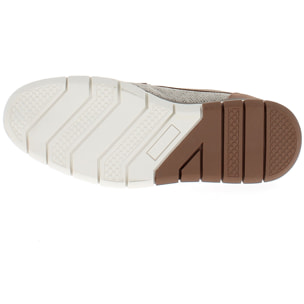 Armata di Mare Scarpe Uomo Scarponcino Casual Stringate con Soletta Rimovibile in Memory Foam AMU 1L908 Beige