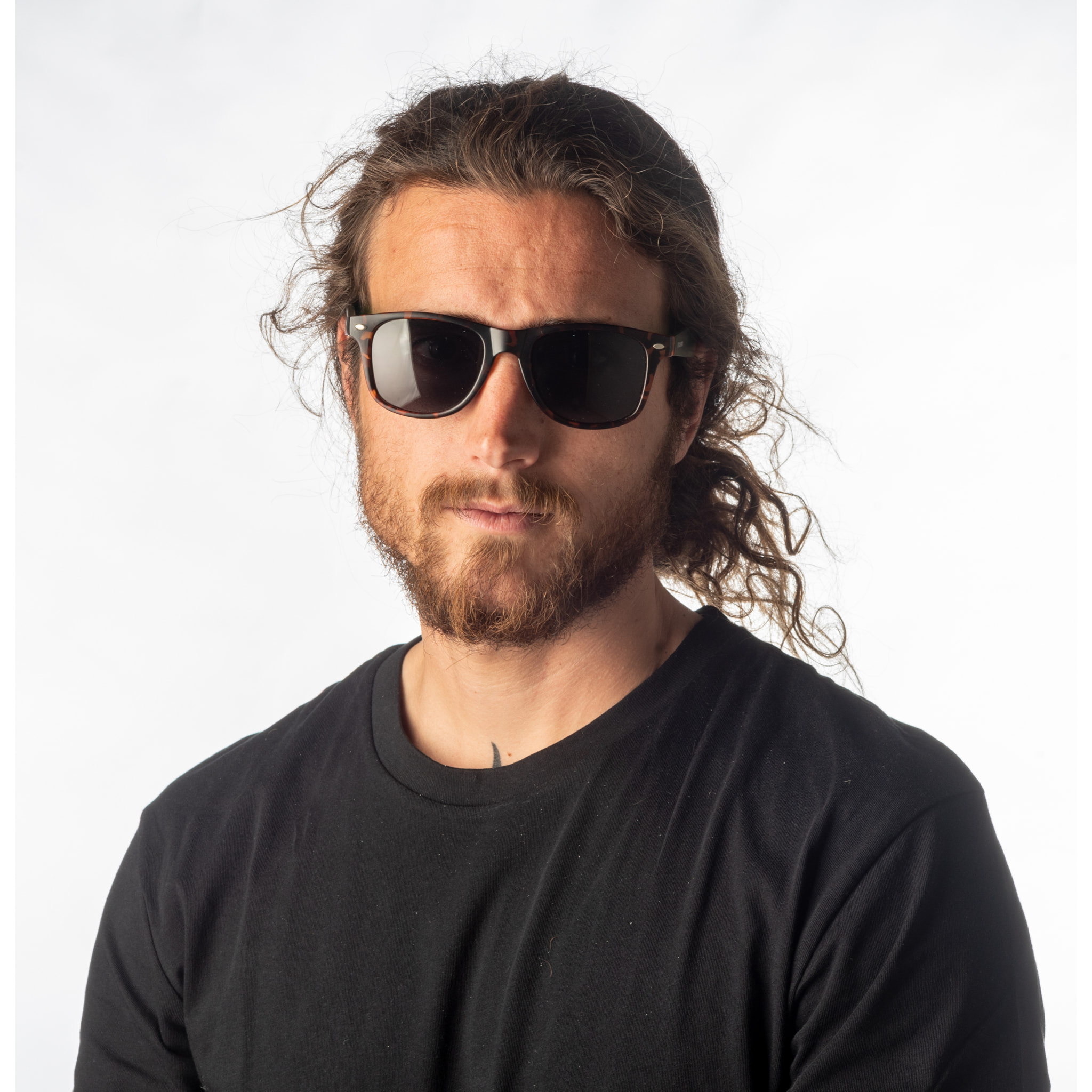 Occhiali da sole OCEAN Beach Wayfarer marroni