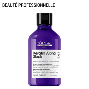Serie Expert Keratin Alpha Sleek - Shampoing Disciplinant à la Kératine